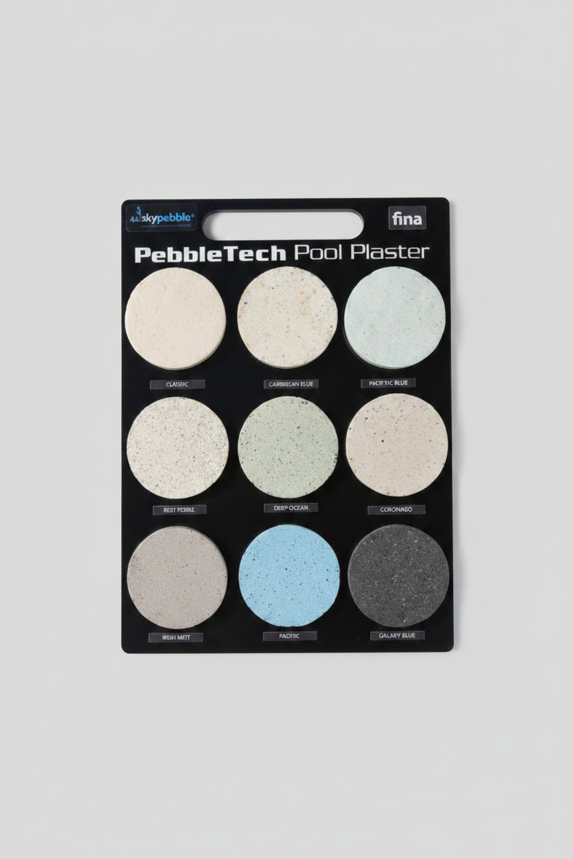 Pebblecrete Sample Board