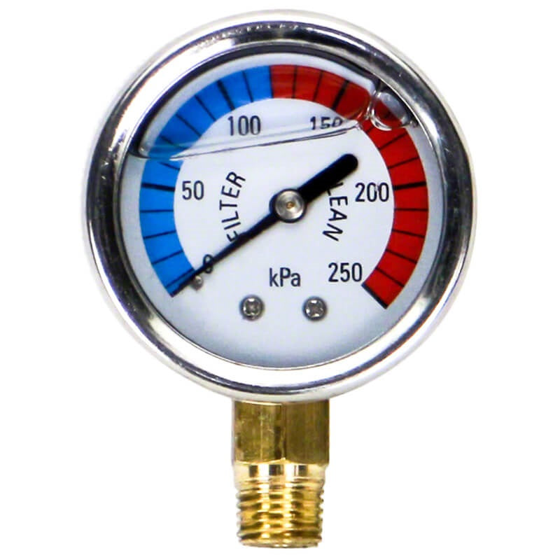 Pressure gauge - oil filled
