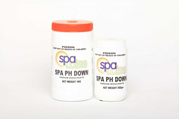 Spa pH Decrease