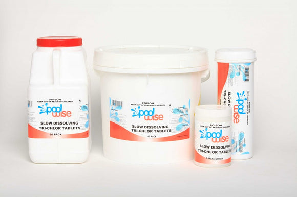 Trichlor Tritabs slow dissolving  200gm Chlorine Tablets for Floater or Tritab Feeder